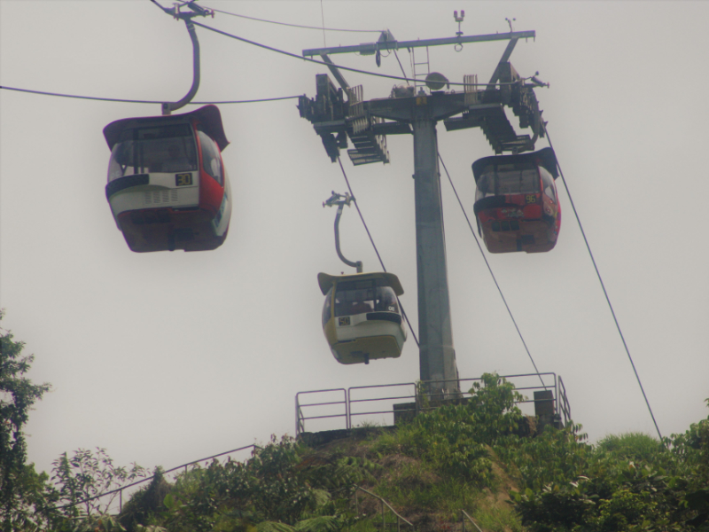 Awana Skyway, the longest cable car system in Southeast Asia